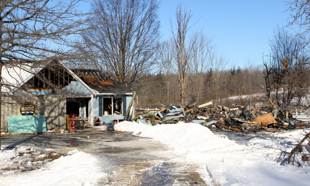 Fire Destroys Bell Street Home in Newbury | Geauga County Maple Leaf