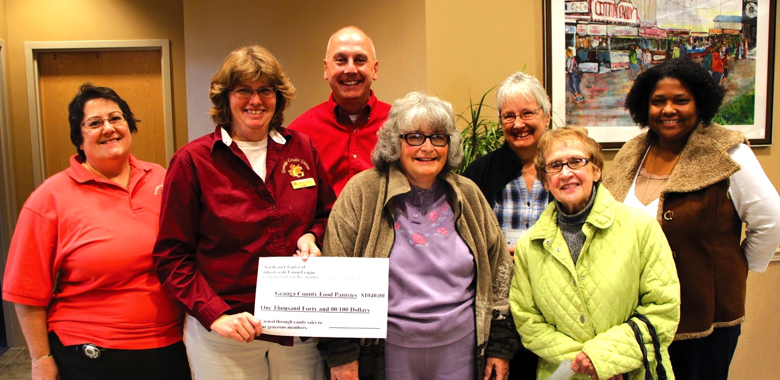 Credit Union Donates to Help Fight Hunger in Geauga | Geauga County ...