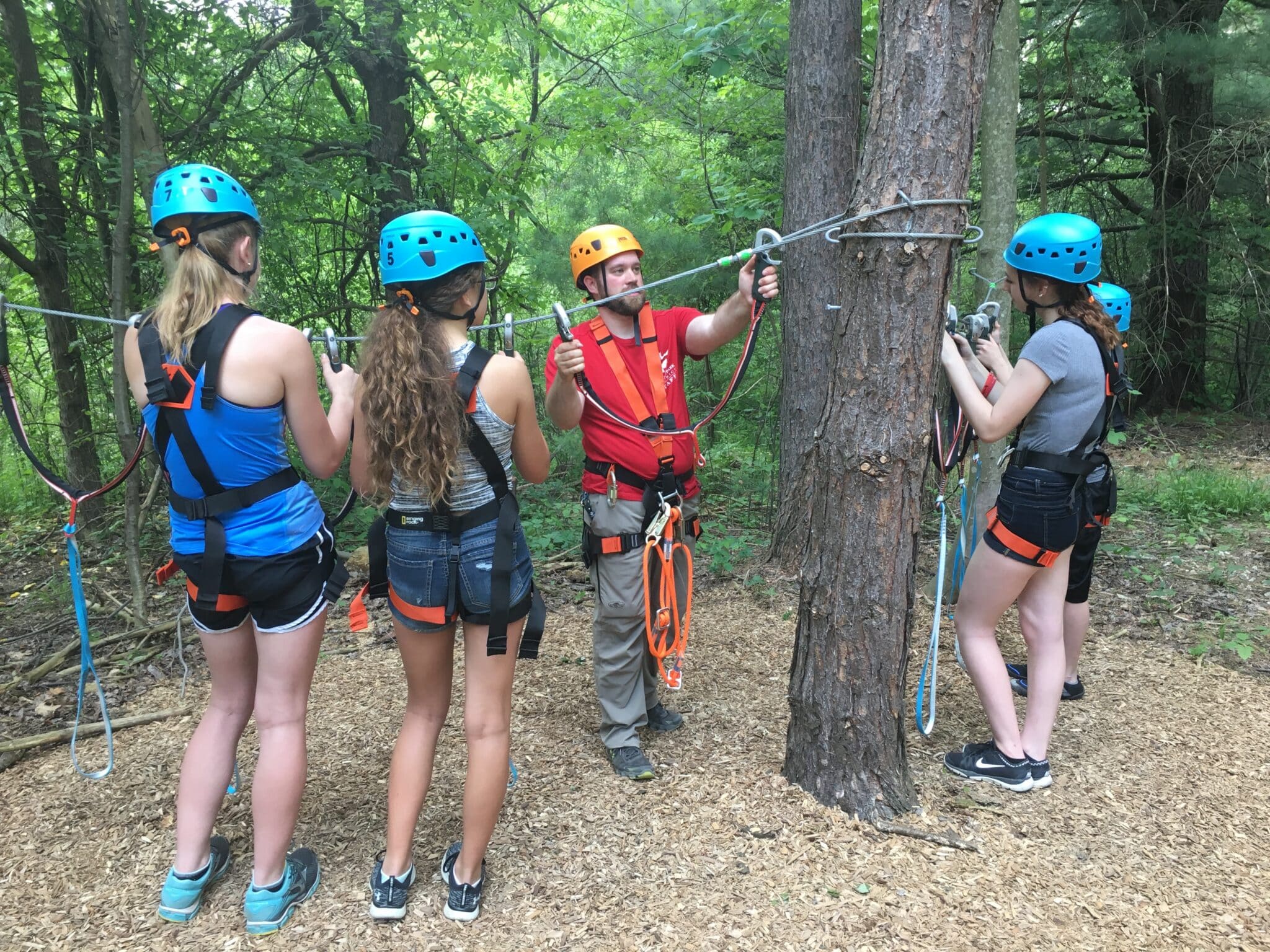 Thrill-Seekers Reach New Highs at Ropes Course | Geauga 