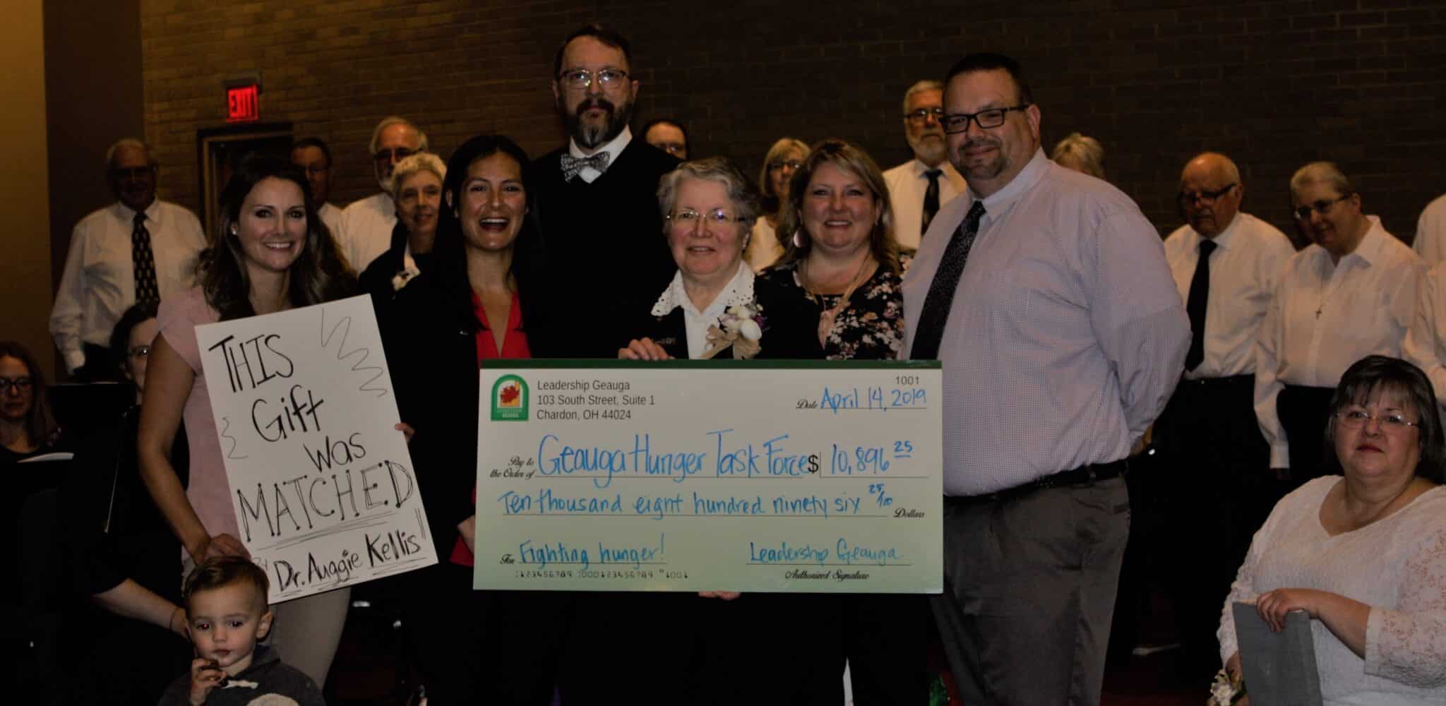Leadership Geauga Donates to Hunger Task Force | Geauga County Maple Leaf
