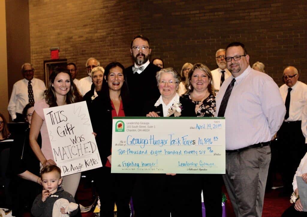 Leadership Geauga Presents Check to Hunger Task Force | Geauga County ...