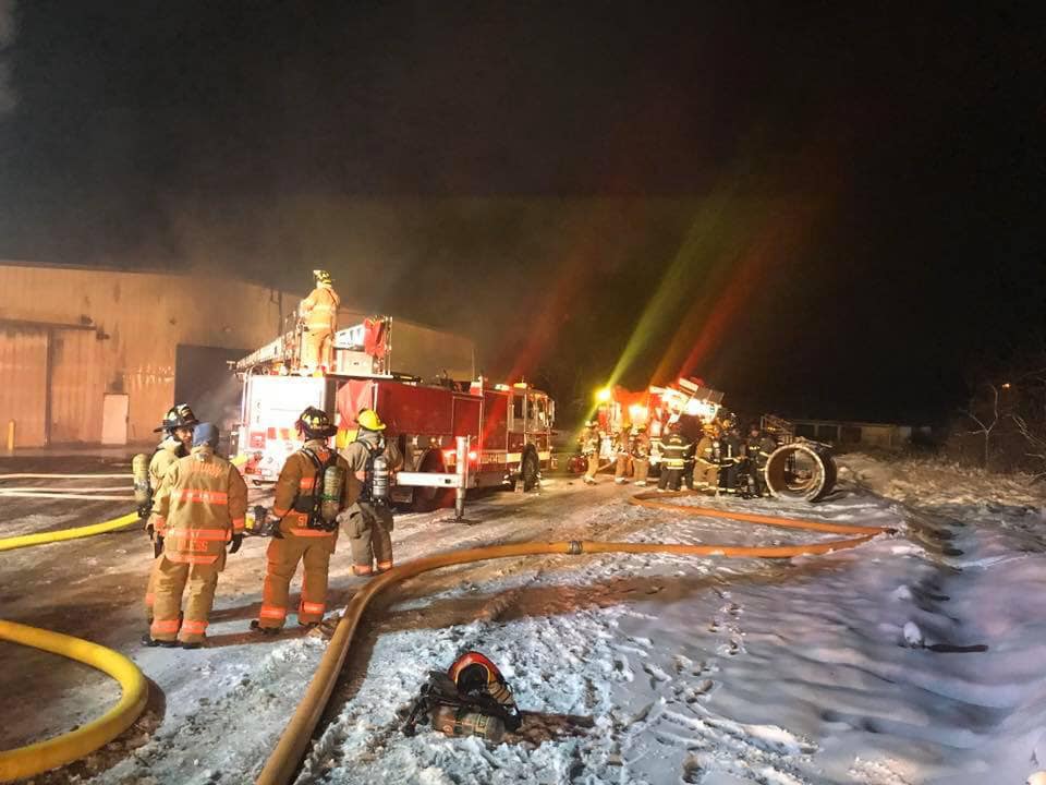Multiple FDs Respond to Newbury Sandblasting Fire | Geauga County Maple ...