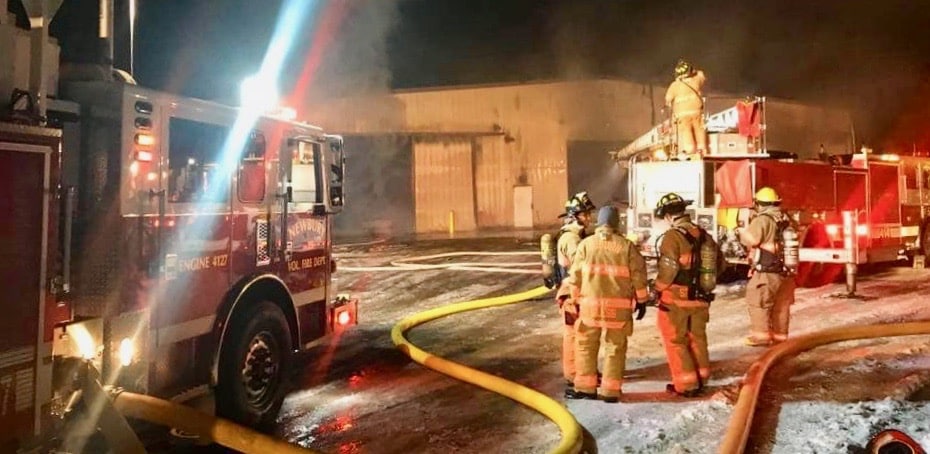 Multiple FDs Respond to Newbury Sandblasting Fire | Geauga County Maple ...