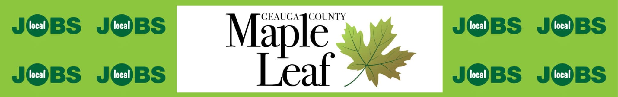 Geauga County Maple Leaf — Local Jobs