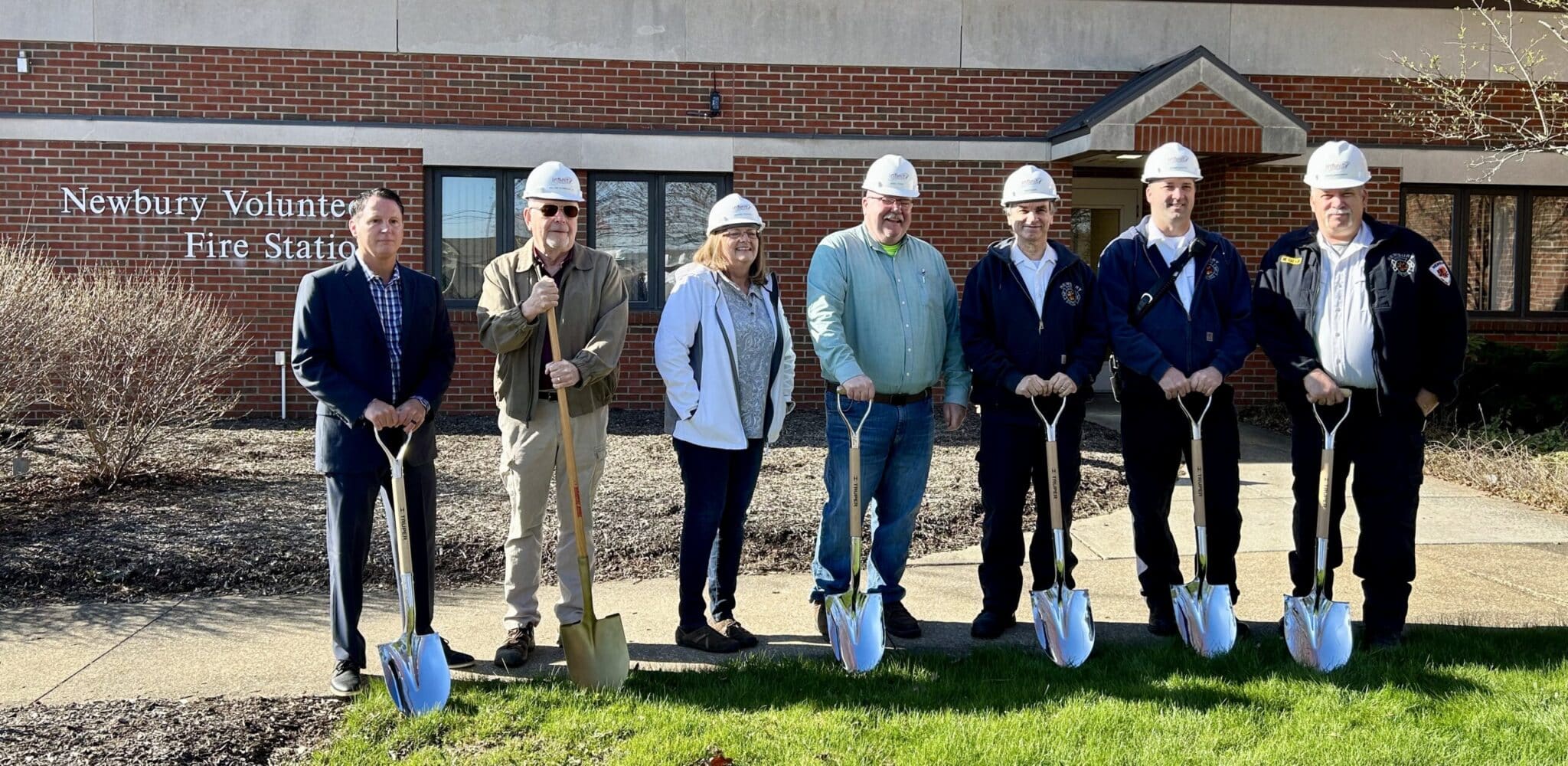 Newbury FD Breaks Ground on Station Project | Geauga County Maple Leaf
