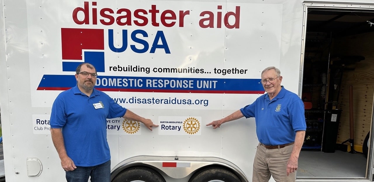Rotary Supports Disaster Relief | Geauga County Maple Leaf