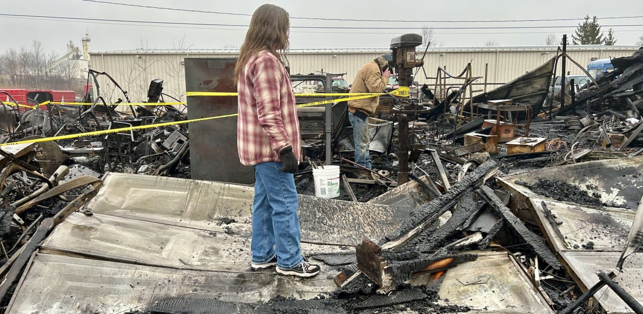 Fire Destroys Multiple Storage Units in Newbury | Geauga County Maple Leaf