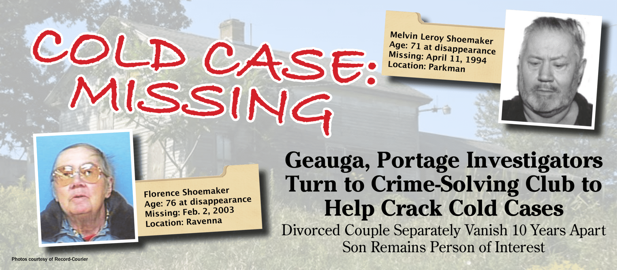 Geauga, Portage Investigators Turn to CrimeSolving Club to Help Crack