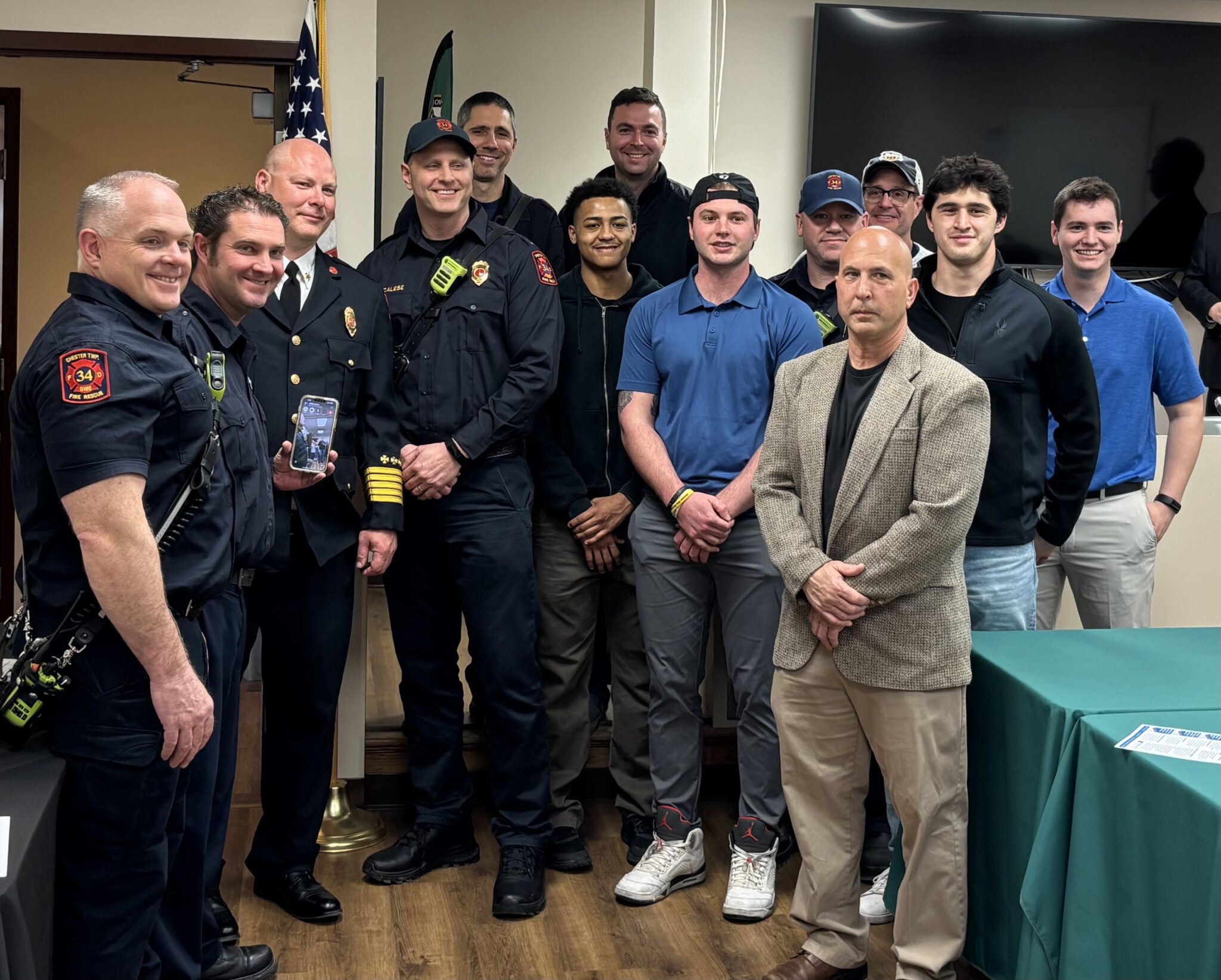 Nagy Sworn in As Chester Fire Chief | Geauga County Maple Leaf