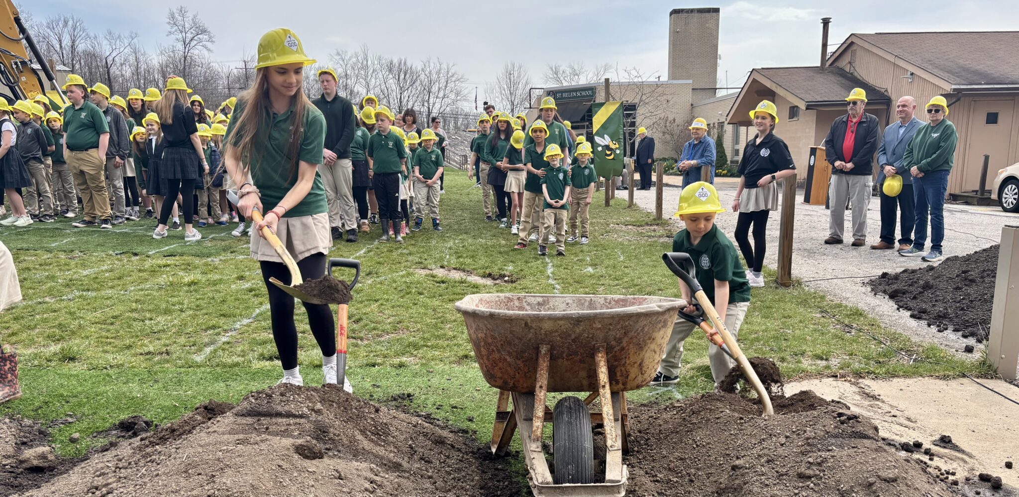 St. Helen School Breaks Ground on $7.7 Million Expansion