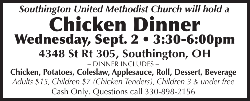 Southington United Methodist Church will hold a